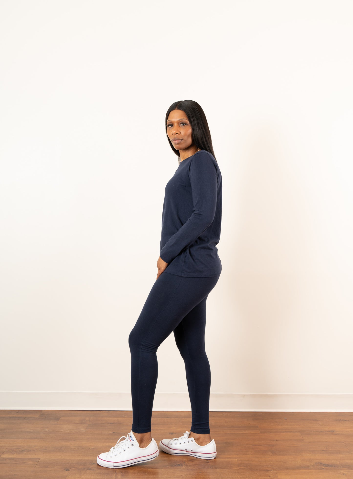 Crew Neck Legging Set