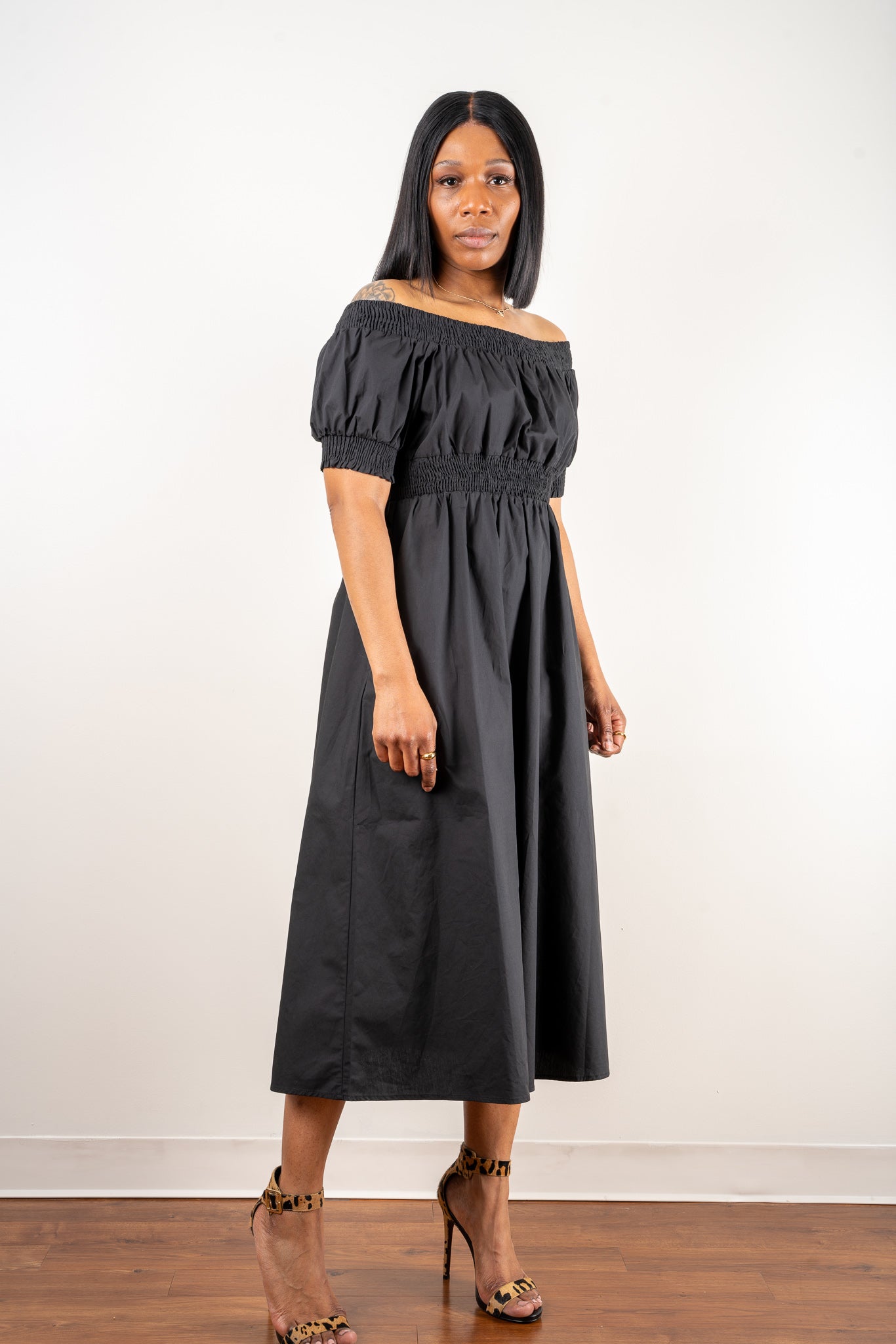 A "Little Shoulder" Dress